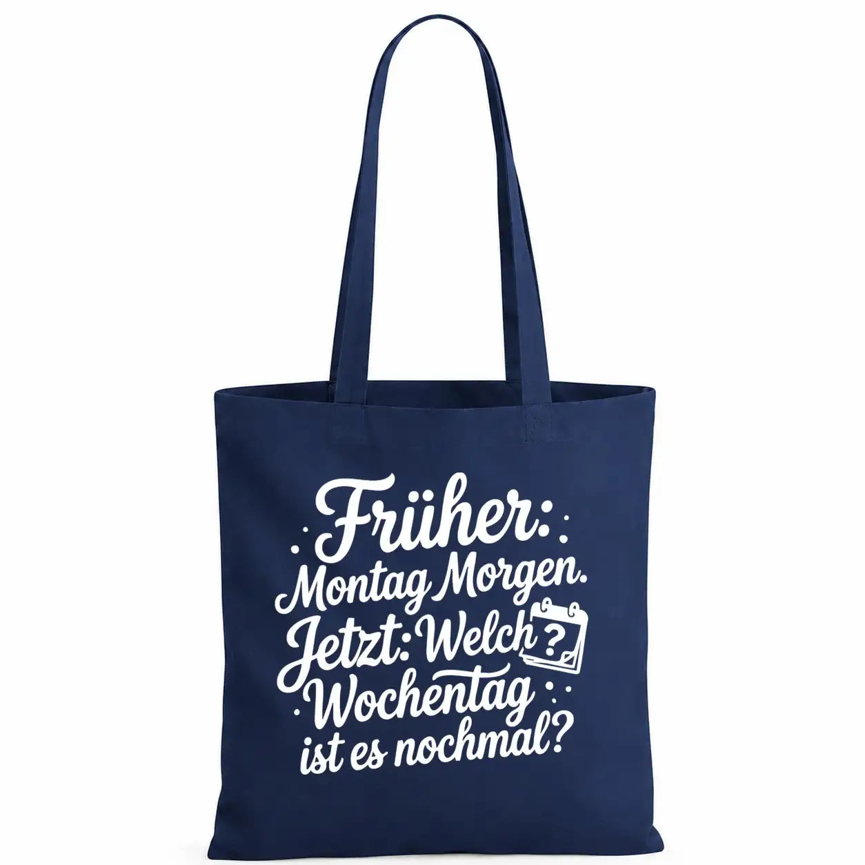 Baumwolltasche - Rentner-Designs - Motiv nach Wahl