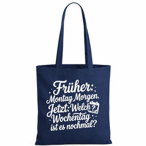 Baumwolltasche - Rentner-Designs - Motiv nach Wahl