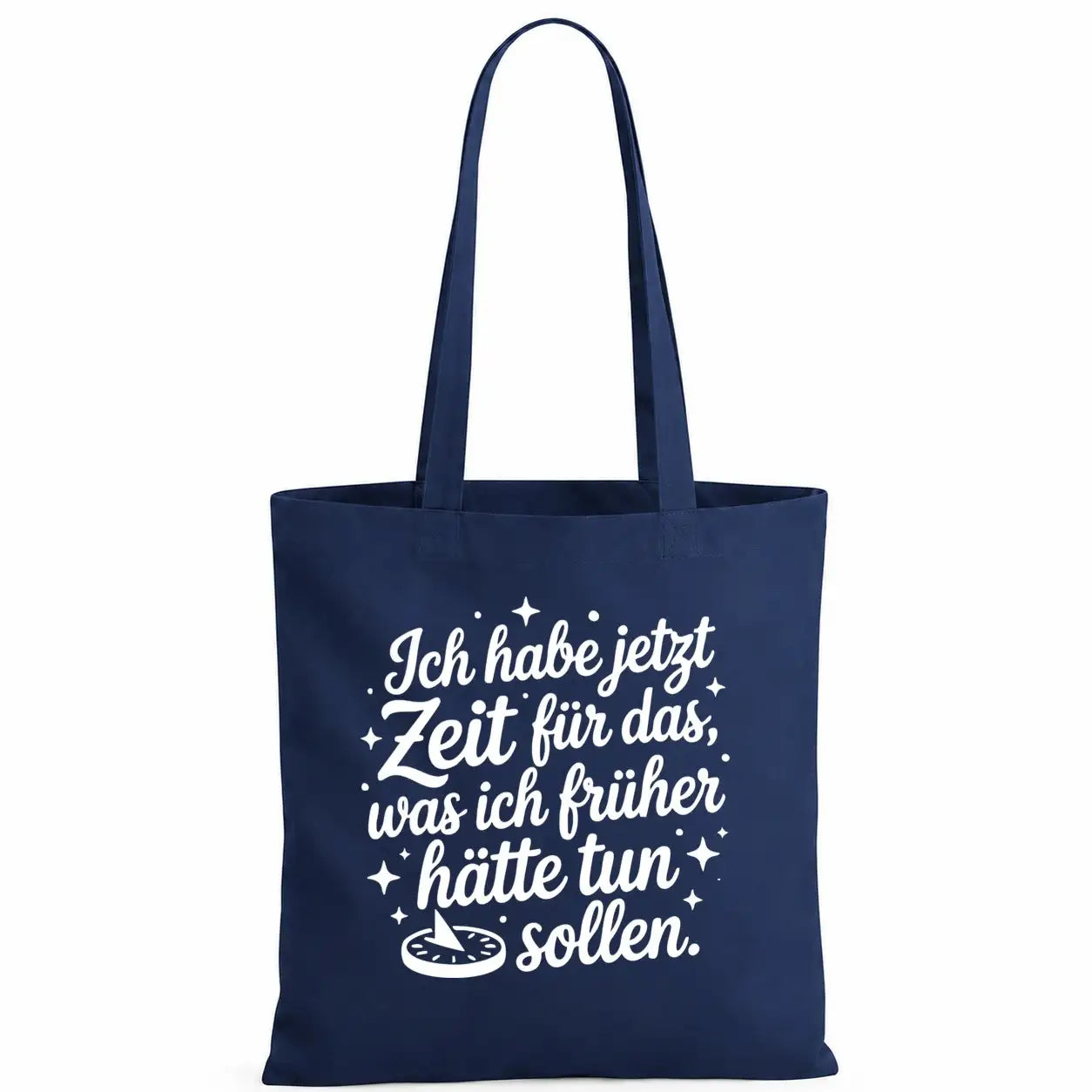 Baumwolltasche - Rentner-Designs - Motiv nach Wahl