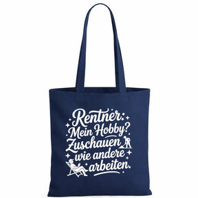 Baumwolltasche - Rentner-Designs - Motiv nach Wahl