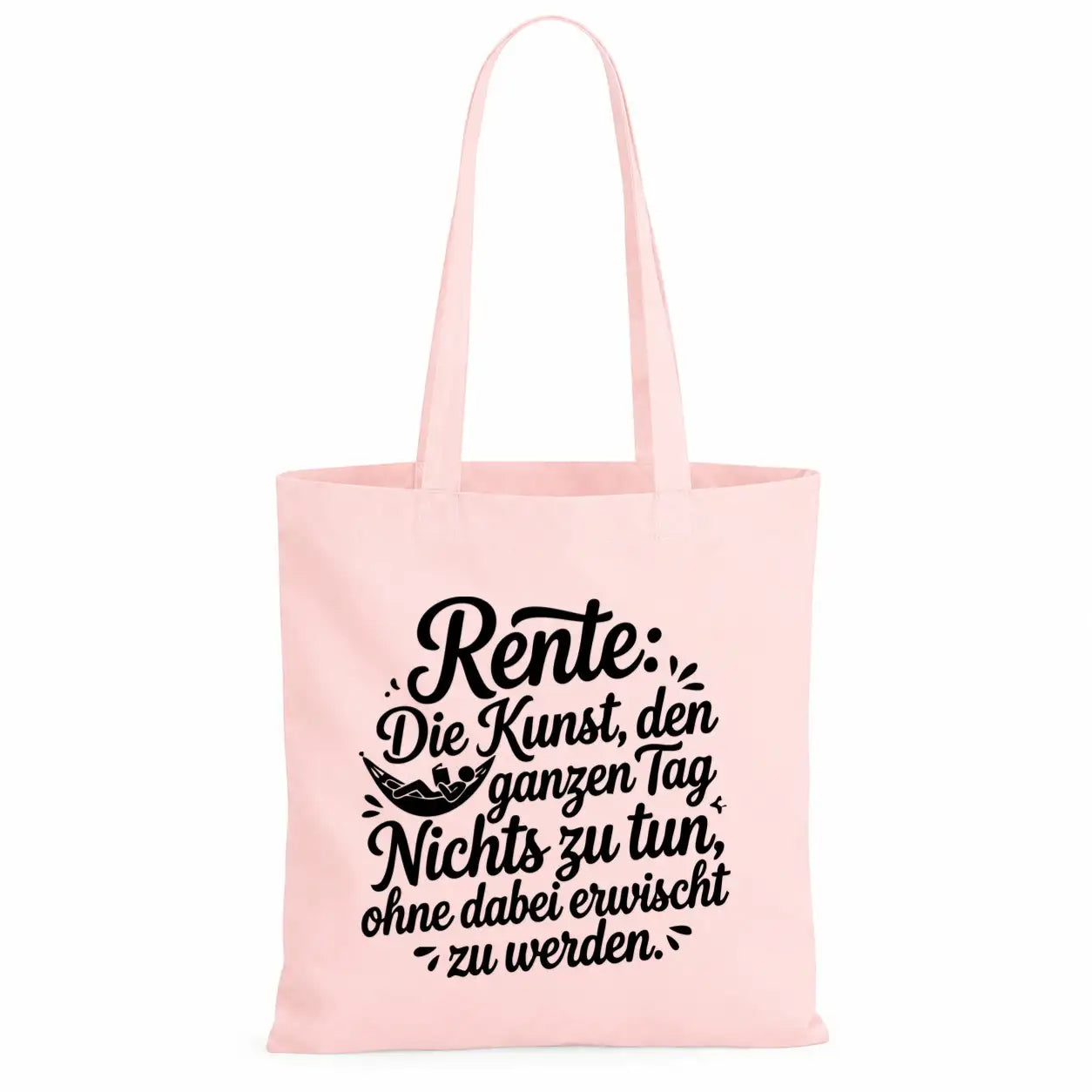 LIEBTASTISCH® Baumwolltasche - Achtung Rentner an Bord - {FARBE}