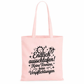 LIEBTASTISCH® Baumwolltasche - Achtung Rentner an Bord - {FARBE}