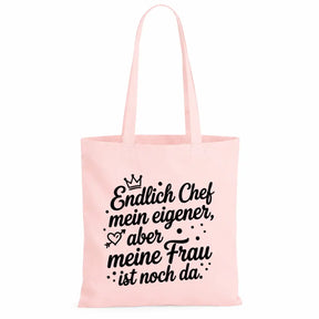 LIEBTASTISCH® Baumwolltasche - Achtung Rentner an Bord - {FARBE}