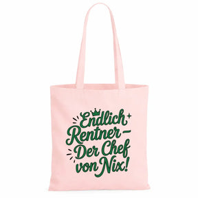 LIEBTASTISCH® Baumwolltasche - Achtung Rentner an Bord - {FARBE}