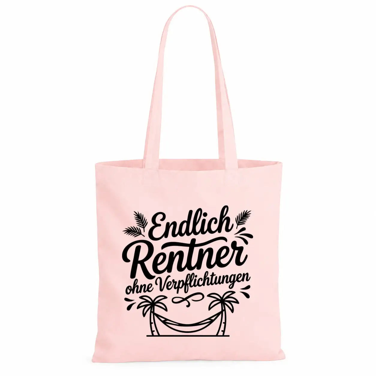LIEBTASTISCH® Baumwolltasche - Achtung Rentner an Bord - {FARBE}