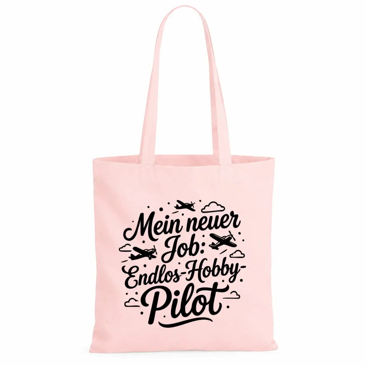 LIEBTASTISCH® Baumwolltasche - Achtung Rentner an Bord - {FARBE}