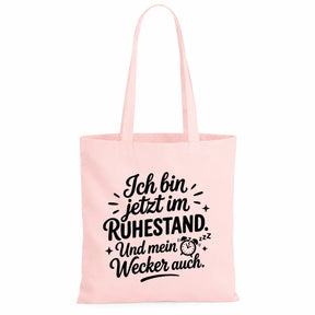 LIEBTASTISCH® Baumwolltasche - Achtung Rentner an Bord - {FARBE}