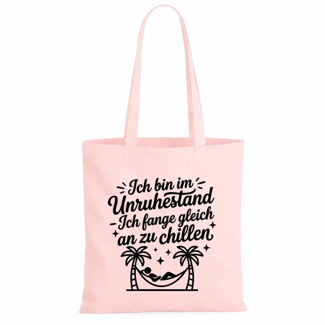 LIEBTASTISCH® Baumwolltasche - Achtung Rentner an Bord - {FARBE}