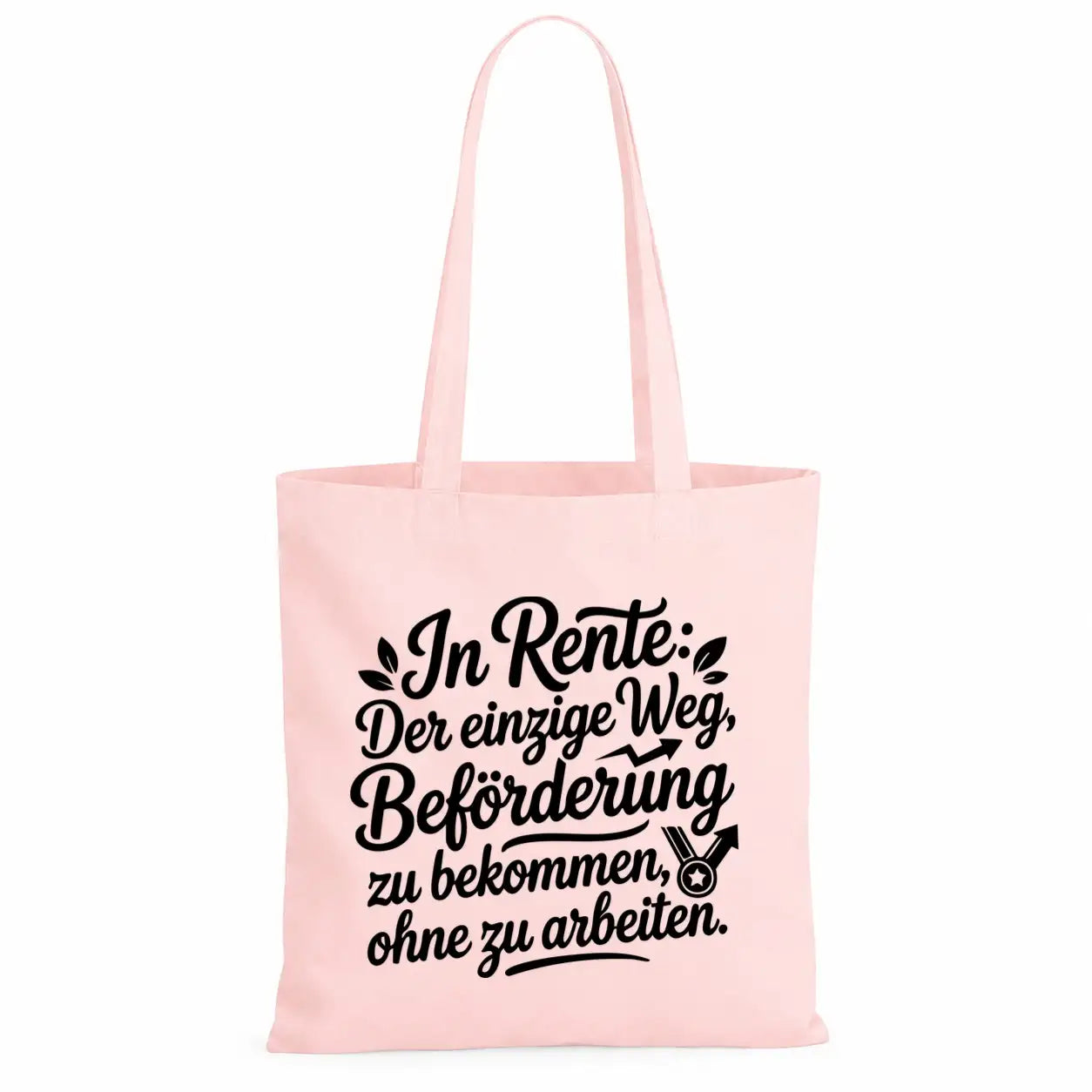 LIEBTASTISCH® Baumwolltasche - Achtung Rentner an Bord - {FARBE}