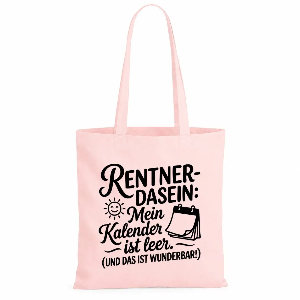 LIEBTASTISCH® Baumwolltasche - Achtung Rentner an Bord - {FARBE}