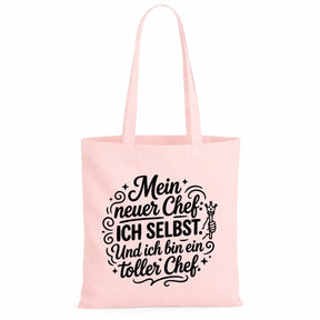 LIEBTASTISCH® Baumwolltasche - Achtung Rentner an Bord - {FARBE}