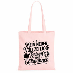 LIEBTASTISCH® Baumwolltasche - Achtung Rentner an Bord - {FARBE}