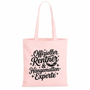 LIEBTASTISCH® Baumwolltasche - Achtung Rentner an Bord - {FARBE}