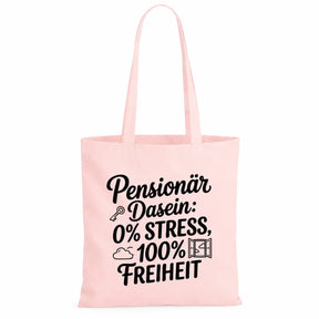 LIEBTASTISCH® Baumwolltasche - Achtung Rentner an Bord - {FARBE}