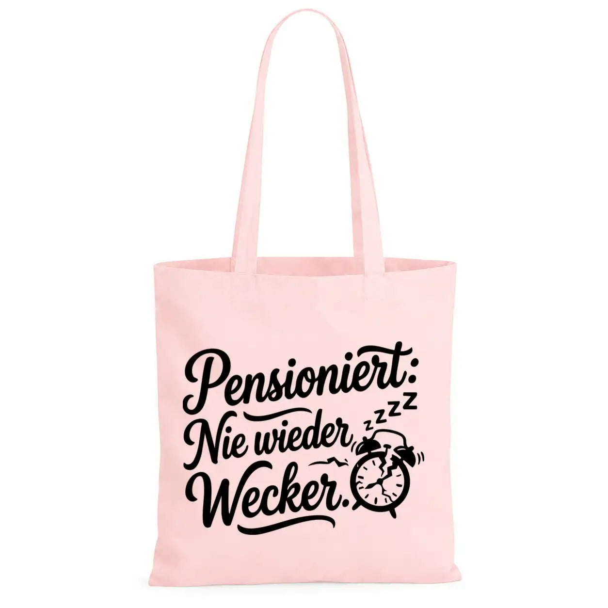 LIEBTASTISCH® Baumwolltasche - Achtung Rentner an Bord - {FARBE}
