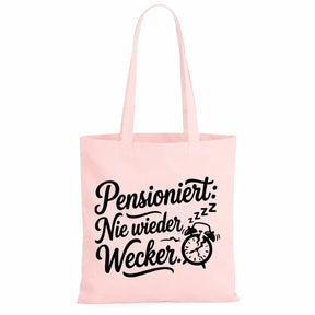 LIEBTASTISCH® Baumwolltasche - Achtung Rentner an Bord - {FARBE}