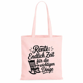 LIEBTASTISCH® Baumwolltasche - Achtung Rentner an Bord - {FARBE}
