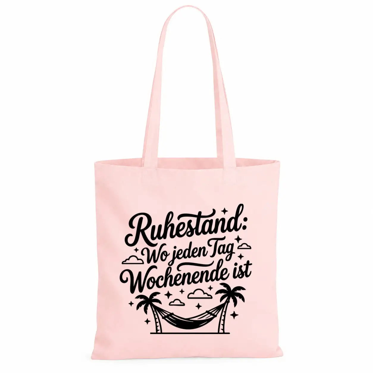 LIEBTASTISCH® Baumwolltasche - Achtung Rentner an Bord - {FARBE}