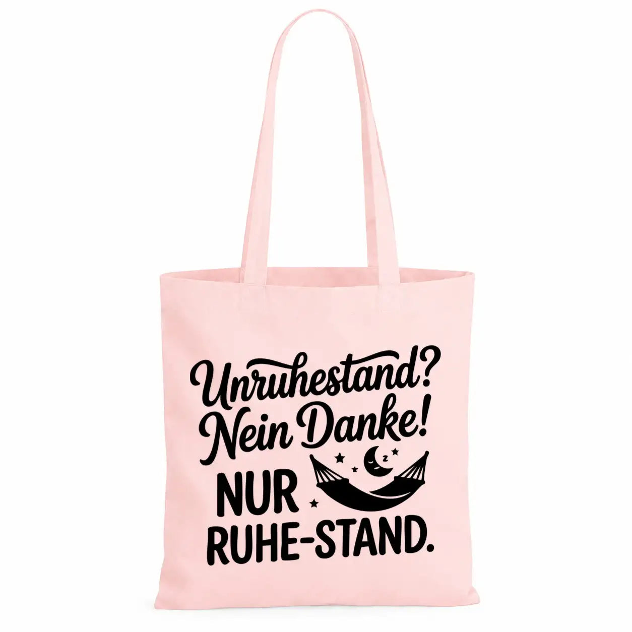LIEBTASTISCH® Baumwolltasche - Achtung Rentner an Bord - {FARBE}
