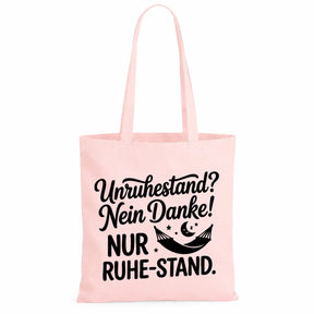 LIEBTASTISCH® Baumwolltasche - Achtung Rentner an Bord - {FARBE}