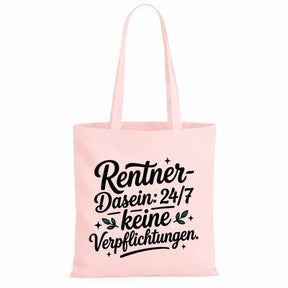 Baumwolltasche - Rentner-Sprüche & Ruhestand-Motive - Motiv nach Wahl