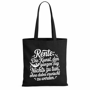Baumwolltasche - Rentner Sprüche & Ruhestand Motive - Motiv nach Wahl