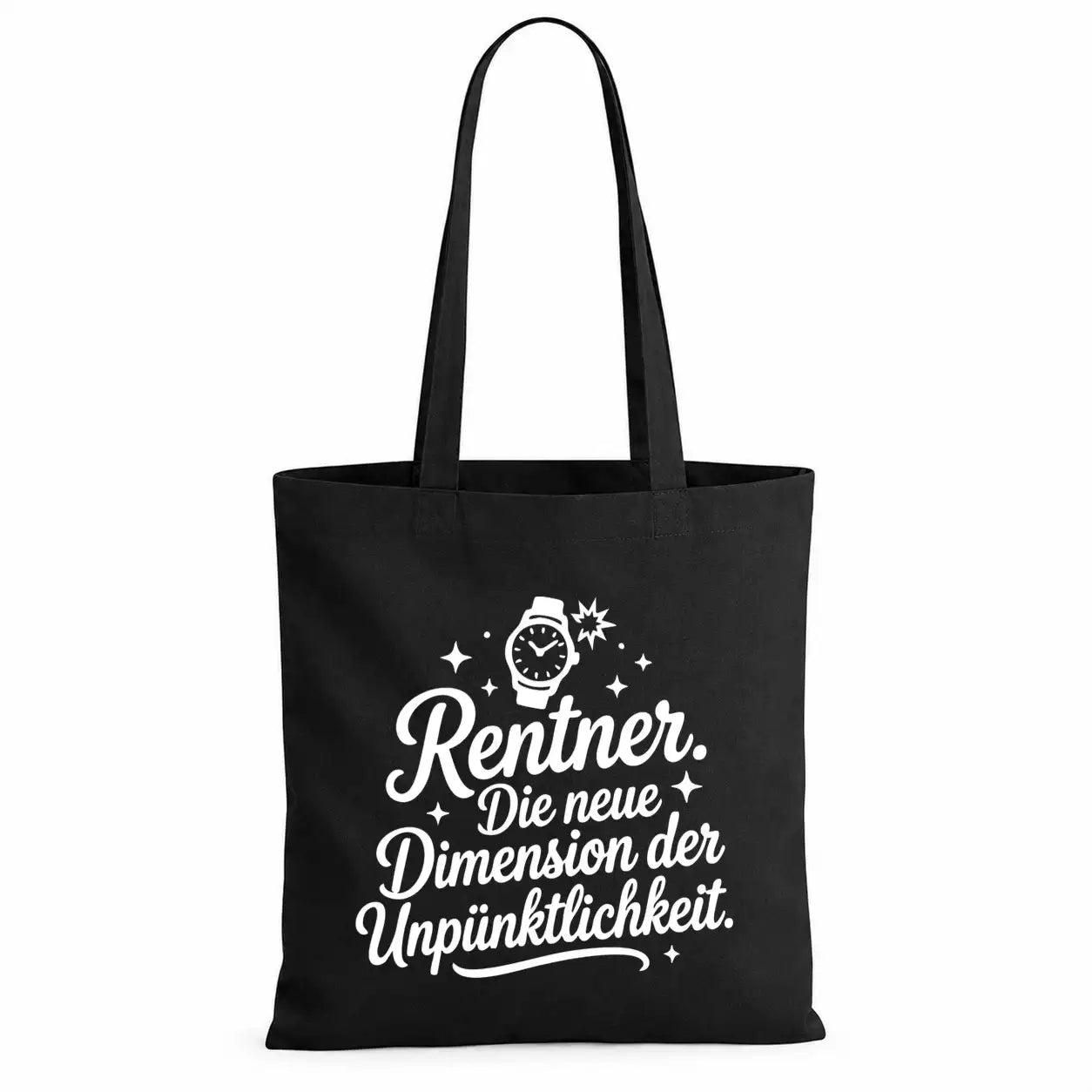 Baumwolltasche - Rentner Sprüche & Ruhestand Motive - Motiv nach Wahl
