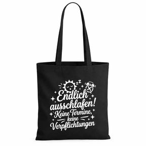 Baumwolltasche - Rentner Sprüche & Ruhestand Motive - Motiv nach Wahl
