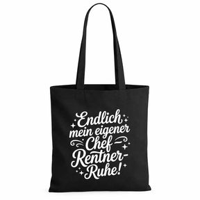 Baumwolltasche - Rentner Sprüche & Ruhestand Motive - Motiv nach Wahl