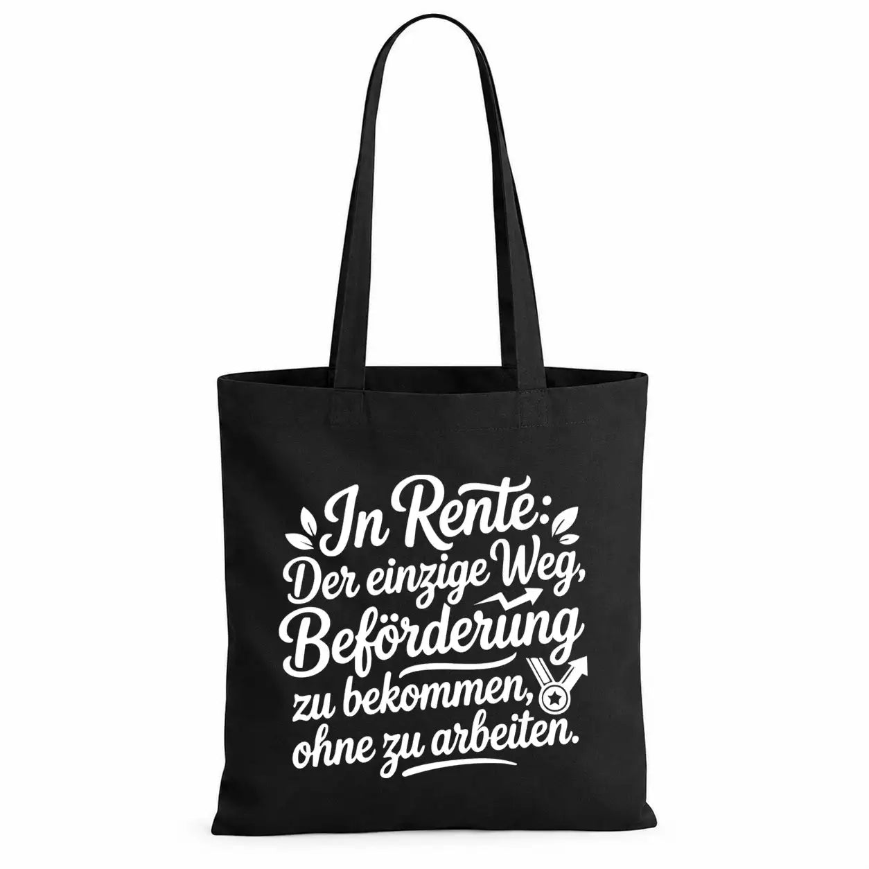Baumwolltasche - Rentner Sprüche & Ruhestand Motive - Motiv nach Wahl