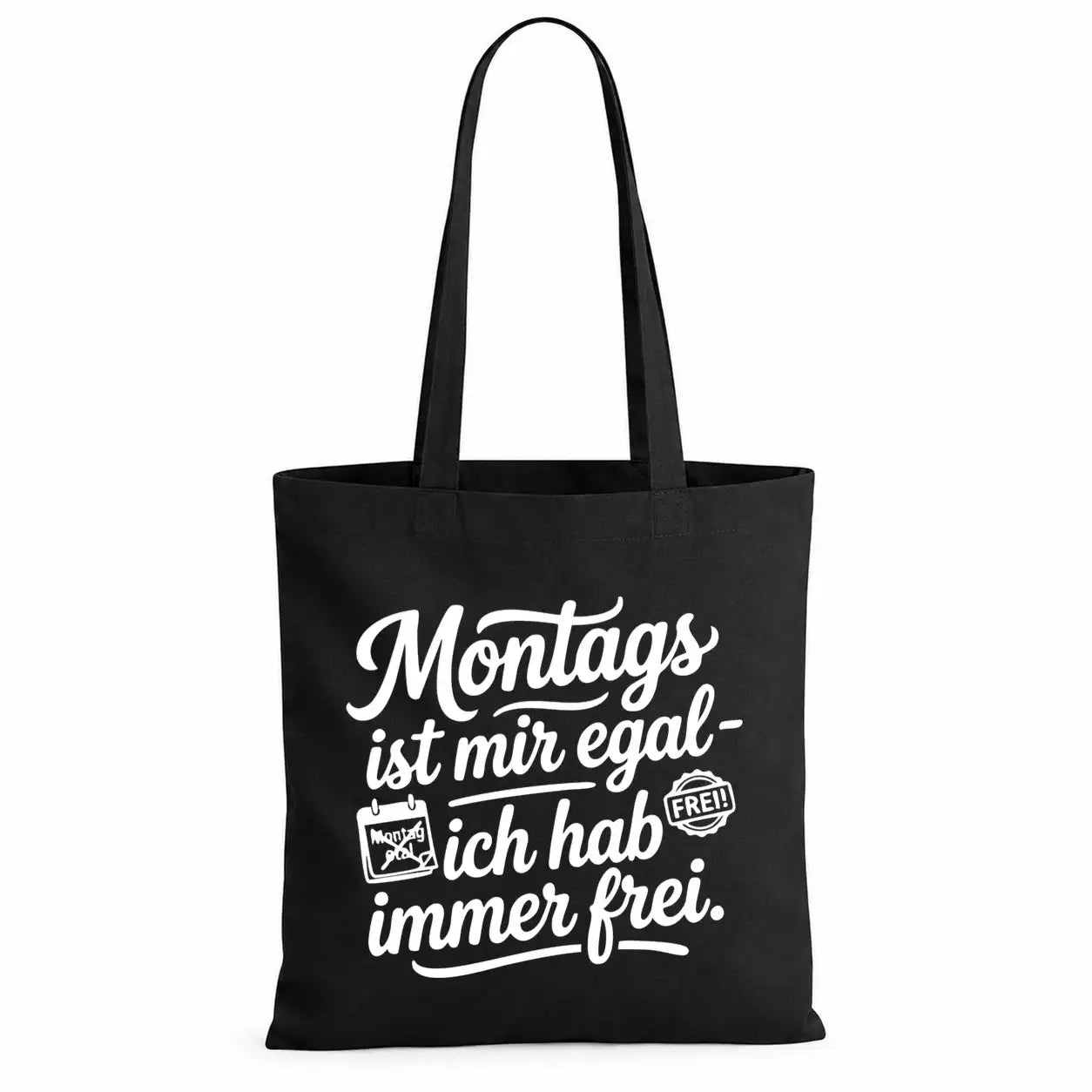 Baumwolltasche - Rentner Sprüche & Ruhestand Motive - Motiv nach Wahl