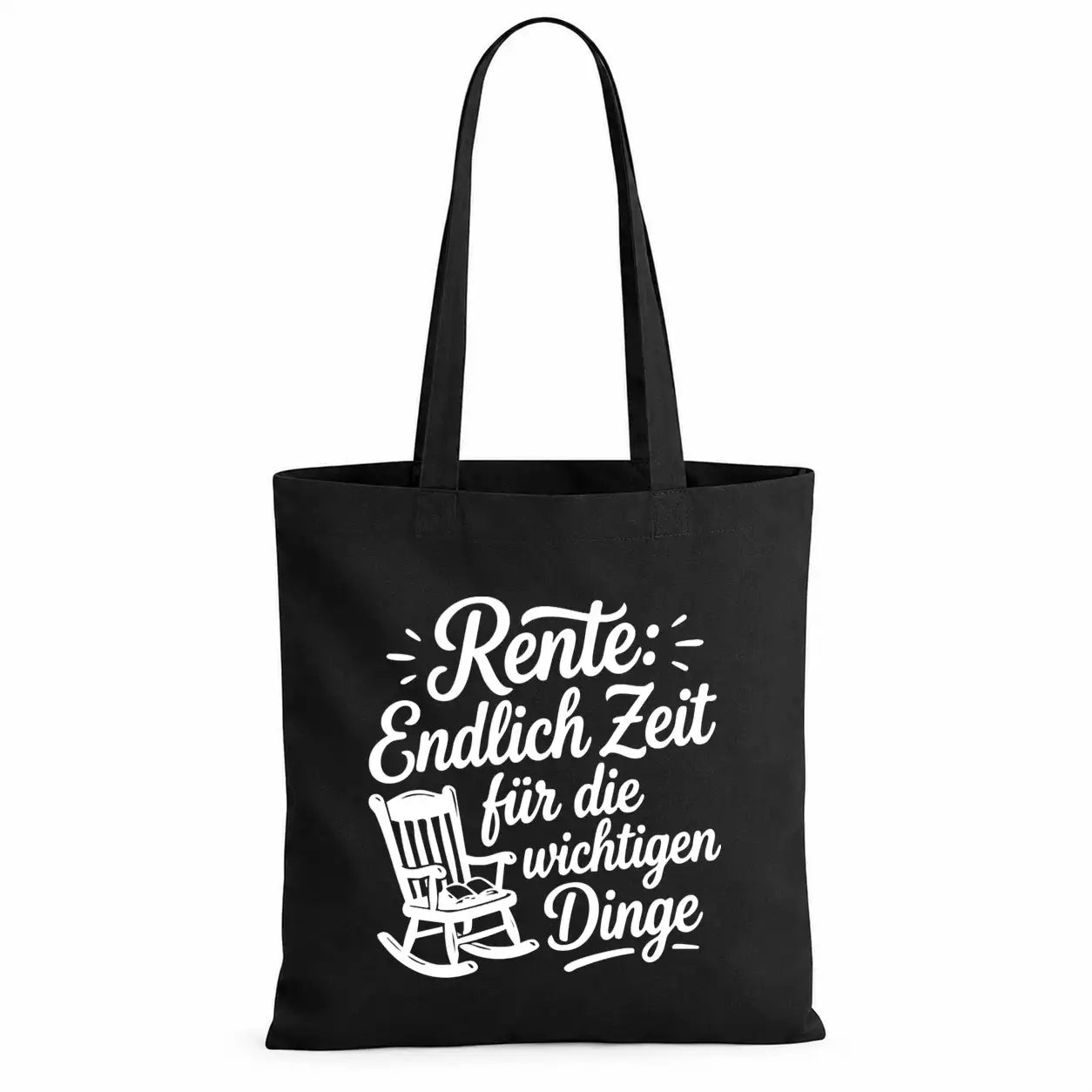 Baumwolltasche - Rentner Sprüche & Ruhestand Motive - Motiv nach Wahl