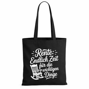Baumwolltasche - Rentner Sprüche & Ruhestand Motive - Motiv nach Wahl