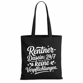 Baumwolltasche - Rentner Sprüche & Ruhestand Motive - Motiv nach Wahl
