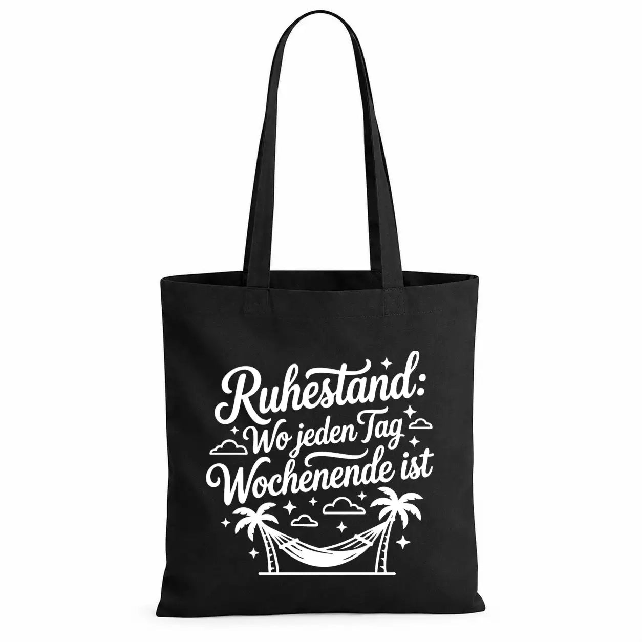 Baumwolltasche - Rentner Sprüche & Ruhestand Motive - Motiv nach Wahl