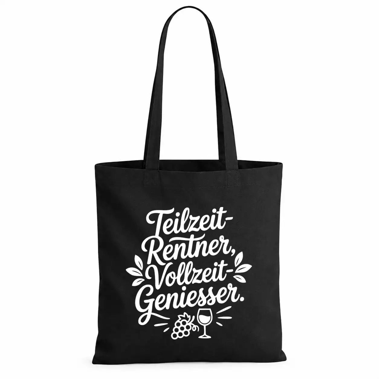 Baumwolltasche - Rentner Sprüche & Ruhestand Motive - Motiv nach Wahl