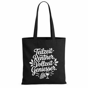 Baumwolltasche - Rentner Sprüche & Ruhestand Motive - Motiv nach Wahl