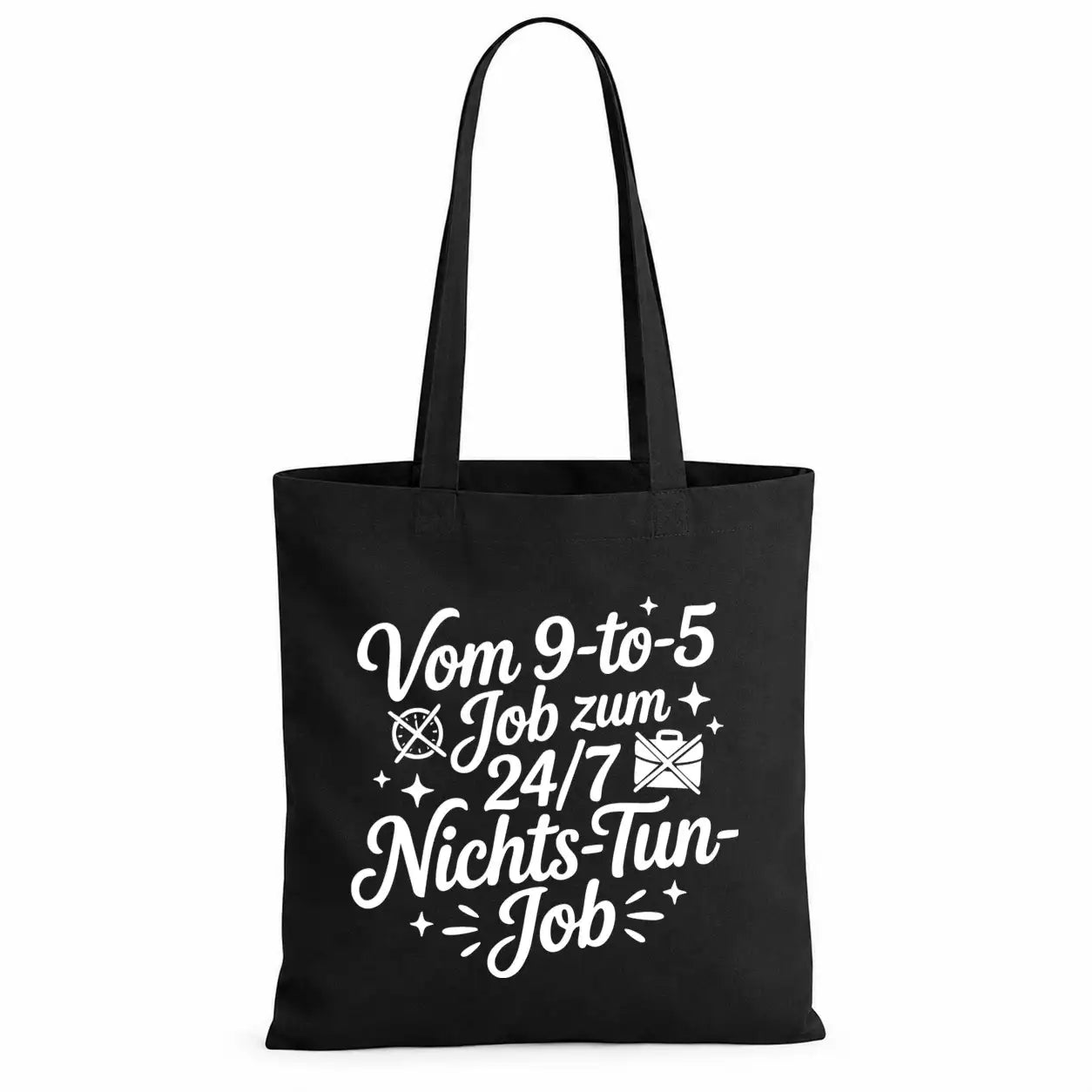 Baumwolltasche - Rentner Sprüche & Ruhestand Motive - Motiv nach Wahl