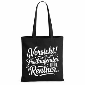 Baumwolltasche - Rentner Sprüche & Ruhestand Motive - Motiv nach Wahl