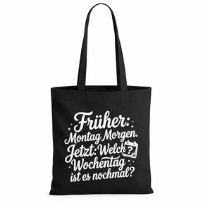 Baumwolltasche - Rentner Sprüche & Ruhestand Motive - Motiv nach Wahl