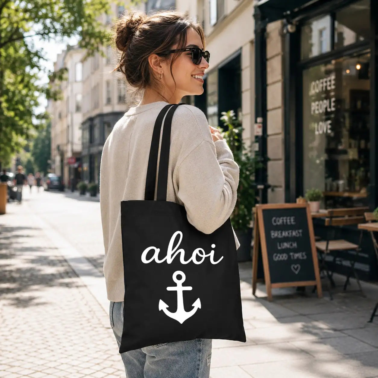 Baumwolltasche - Maritime Designs - Motiv nach Wahl
