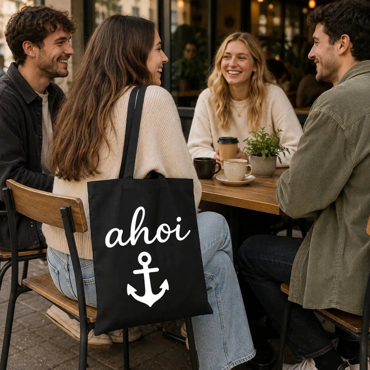 Baumwolltasche - Maritime Designs - Motiv nach Wahl