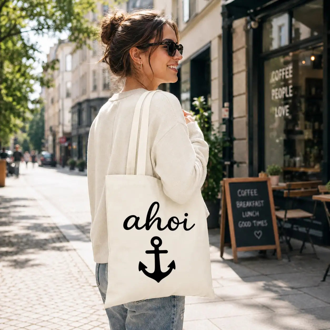 Baumwolltasche - Maritime Motive - Motiv nach Wahl