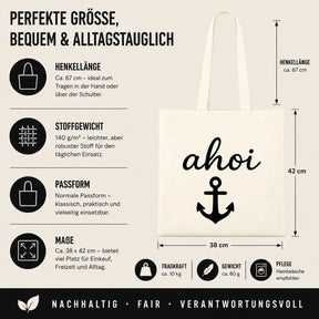 Baumwolltasche - Maritime Motive - Motiv nach Wahl