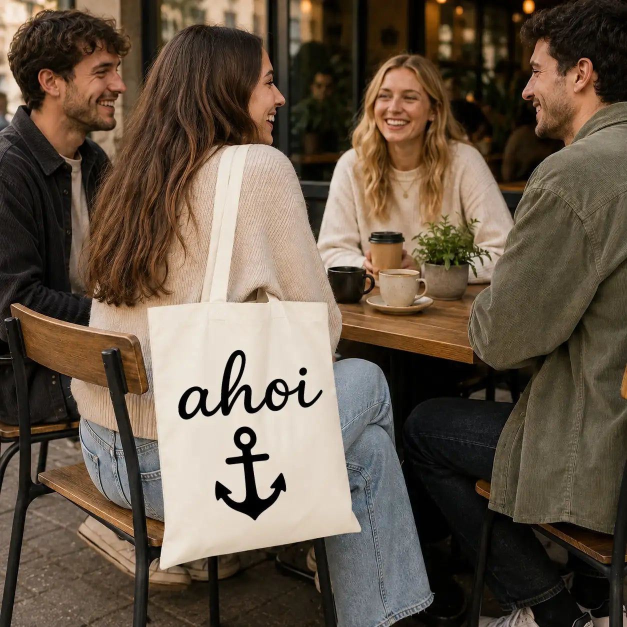 Baumwolltasche - Maritime Motive - Motiv nach Wahl