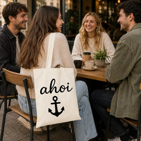 Baumwolltasche - Maritime Motive - Motiv nach Wahl
