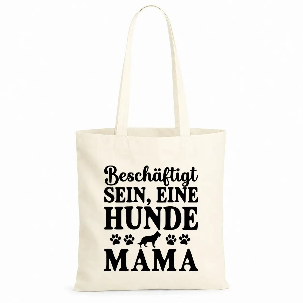 Baumwolltasche - Hundemama Motive - Motiv nach Wahl