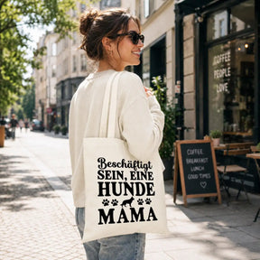 Baumwolltasche - Hundemama Motive - Motiv nach Wahl