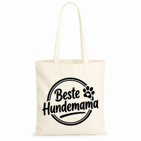 Baumwolltasche - Hundemama Motive - Motiv nach Wahl