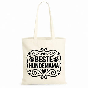 Baumwolltasche - Hundemama Motive - Motiv nach Wahl